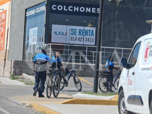 Elementos del grupo Beta de la DSPM se vieron realizando recorridos en zona Reliz