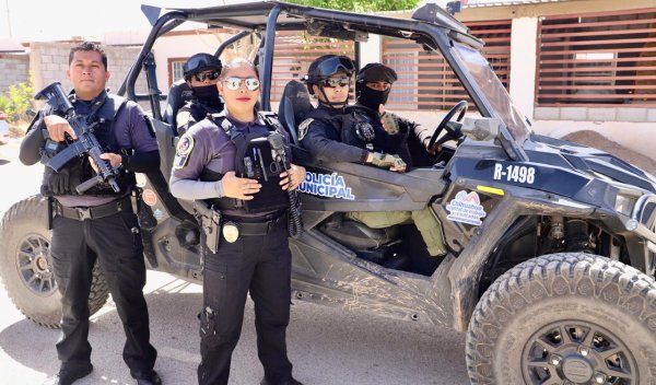 Trabaja DSPM estrategia de seguridad en coordinación con el municipio de Aldama