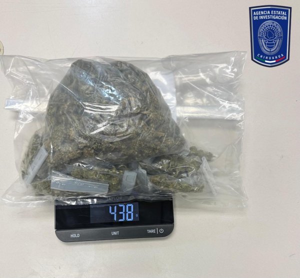 Detiene COE a probable narcomenudista con casi medio kilo de mariguana