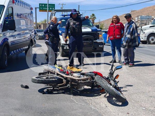 Motociclista resulta gravemente herido tras ser arrollado en el Lombardo Toledano