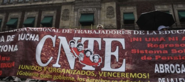 La CNTE rechaza “mesas dilatorias” ofrecidas por Sheinbaum con funcionarios federales