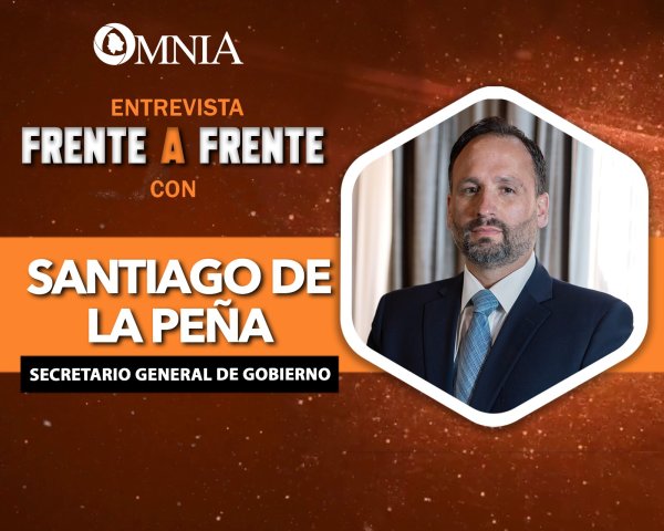 OMNIA FRENTE A FRENTE: con Santiago De la Peña, Secretario General de Gobierno