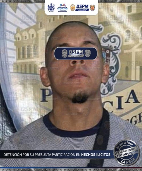 Detienen a presunto responsable de robar celular en el Centro de la Ciudad