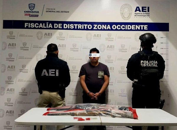 Asegura SSPE arsenal, vehículos y detiene a un presunto generador de violencia en San Francisco de Borja
