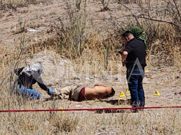 Dejan ejecutado en arroyo de la colonia El Refugio