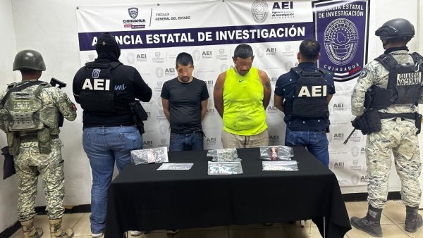 Durante cateo, aseguró AEI, DEFENSA y GN, 119 dosis de cristal