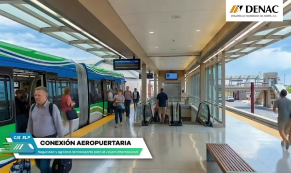 Proyectan tren expreso entre aeropuertos de El Paso y Ciudad Juárez