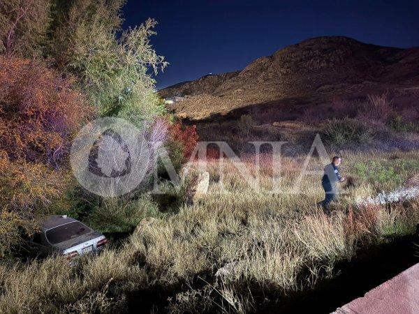 Adulto mayor cae a barranco tras perder el control en el periférico R. Almada