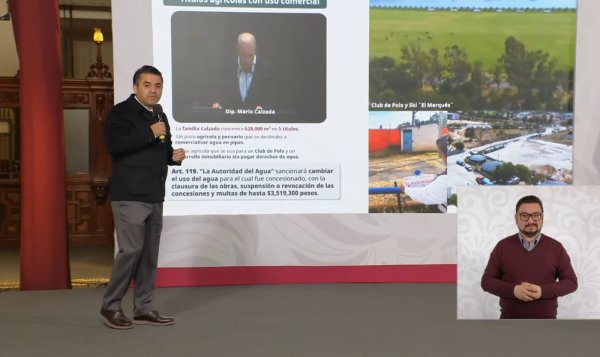 Conagua ‘quema’ a diputado del PRI por abuso en concesiones de agua