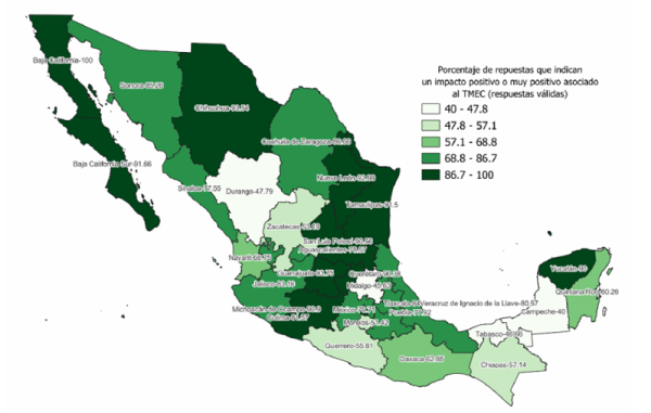 Chihuahua, Sonora y Nuevo León, las entidades más beneficiadas con la firma del T-MEC