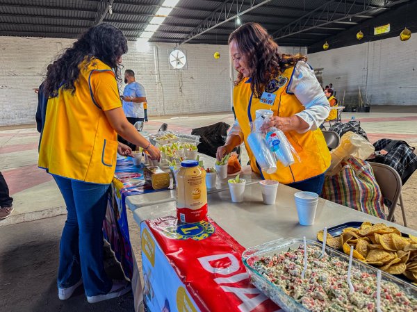 Realizan Club de Leones, Gobierno Municipal de Meoqui y Seccional feria de salud en Lázaro Cárdenas