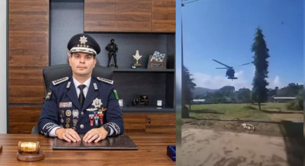 Aterrizaje de helicóptero en donde viajaba Óscar Aparicio daña viviendas en Tapachula