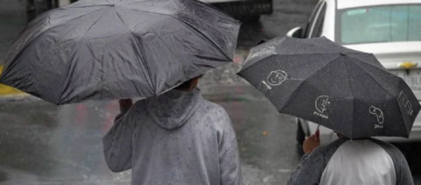 Chubascos y lluvias en más de la mitad del país este miércoles; alertan por descargas eléctricas
