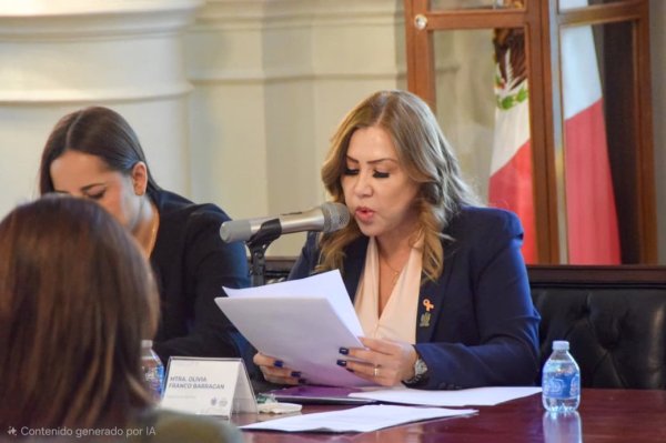 Presenta la Síndica Municipal Olivia Franco su Sexto Informe de Labores