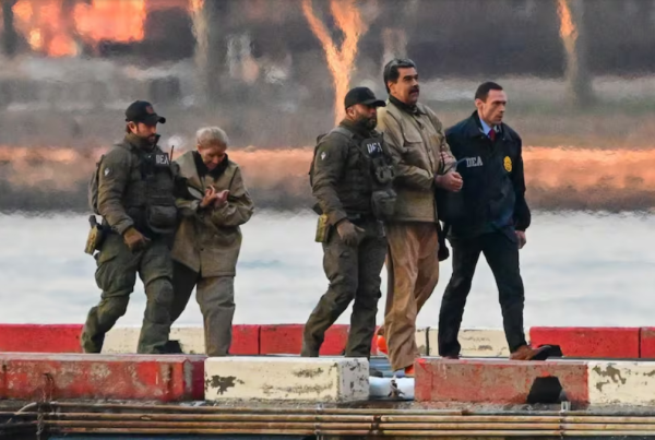 Bajo fuerte dispositivo de seguridad, Maduro llega a tribunal de Nueva York a nueva comparecencia