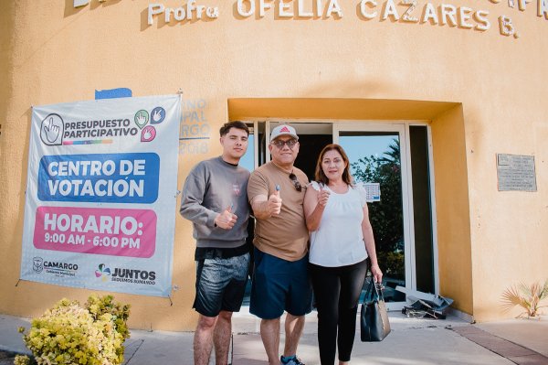 Estos son los centros de votación para el Presupuesto Participativo 2026 en Camargo; mañana 28 de marzo podrás participar