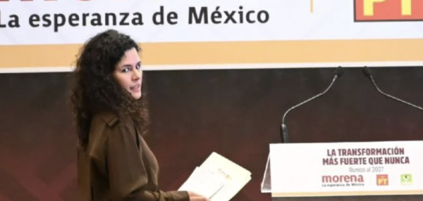 Luisa Alcalde amenza romper alianza con PVEM en San Luis Potosí si postula a Ruth González