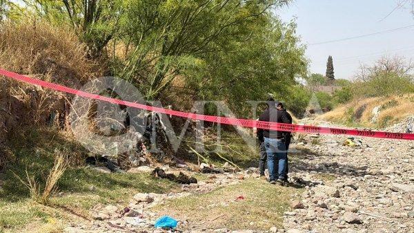 Localizan osamenta en arroyo de la colonia Nombre de Dios