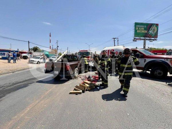 Aparatoso choque múltiple en Pacheco deja lesionados y atrapados