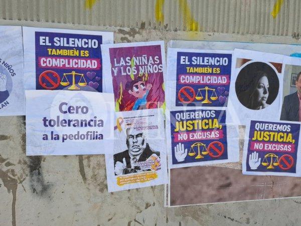 Se manifiestan en Juárez para exigir justicia por casos de abuso infantil en guarderías de la ciudad fronteriza