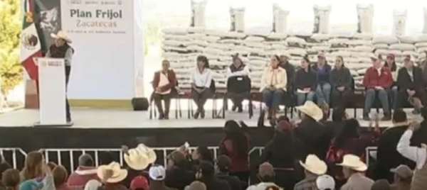 Abuchean a David Monreal en evento de Claudia Sheinbaum en Zacatecas (Video)