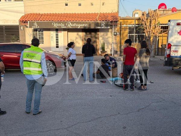 Menor de 12 años resulta lesionado tras ser atropellado en Chihuahua 2000