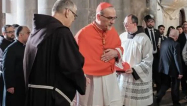 Policía de Israel impide la asistencia del jefe de la Iglesia Católica de Jerusalén a misa de Ramos