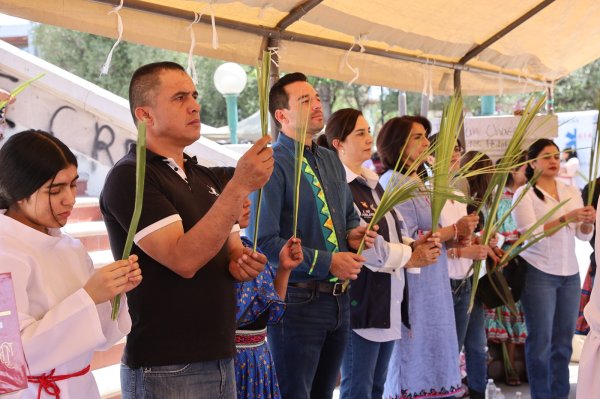 Celebran comunidades indígenas de la capital inicio de la Semana Santa Rarámuri