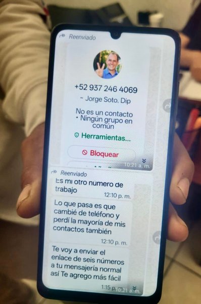 Alertan por suplantación de identidad: detectan mensajes falsos enviados a nombre de diputado a Jorge Soto