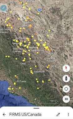 Fortalece SDR monitoreo de incendios forestales con tecnología satelital