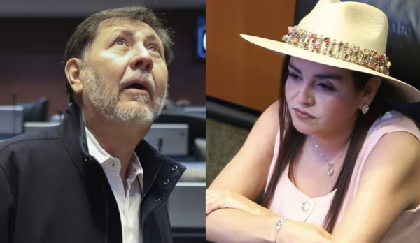 Noroña niega provocación a Grecia Quiroz durante su visita al Senado