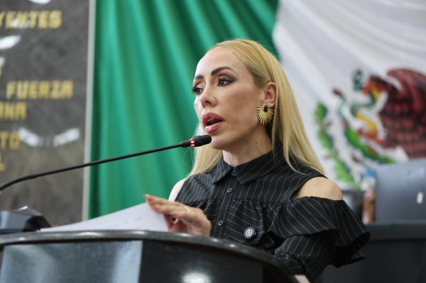 Diputada Brenda Ríos denuncia rezago en pavimentación en colonia División del Norte