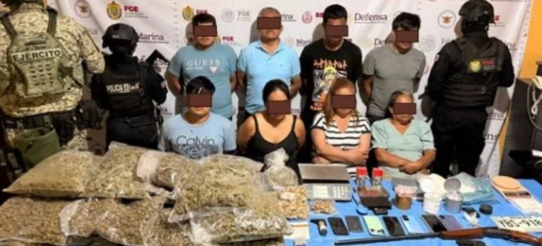 Caen ocho por venta de drogas en Tihuatlán, incluido el hermano de la delegada del Bienestar