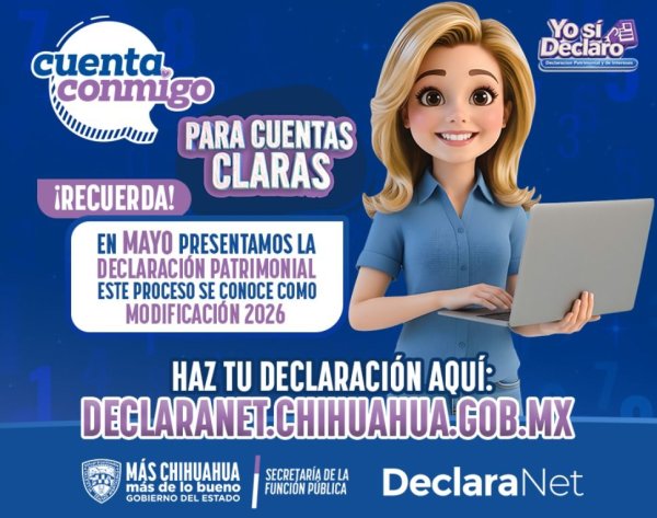 Inicia SFP el periodo de Declaración Patrimonial 2026 