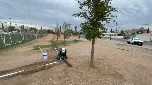 Marco Bonilla cumple con trabajo y resultados: concluye segunda etapa de sistema de riego en la Huerta Legarreta