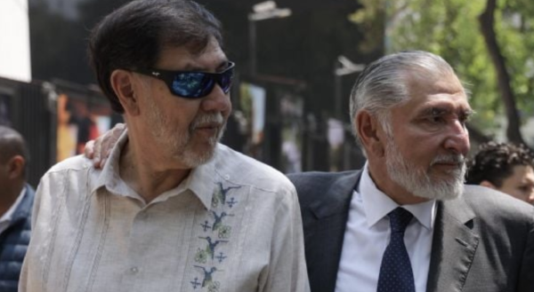 Adán Augusto y Fernández Noroña evaden cuestionamientos sobre ausencia de Inzunza en el Senado