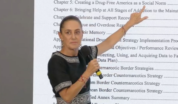 “Nosotros estamos actuando”, responde Sheinbaum a Trump tras la amenaza de combatir a los cárteles