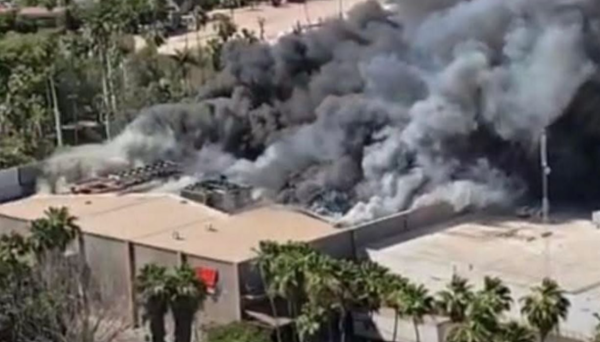 Suman cinco muertos y 46 heridos por incendio en Plaza Fiesta Las Palmas en Los Mochis