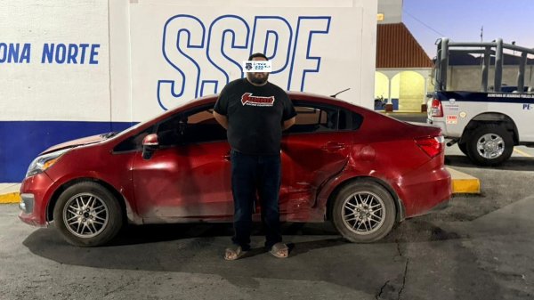 SSPE detiene a presunto implicado en robo con violencia en Ciudad Juárez
