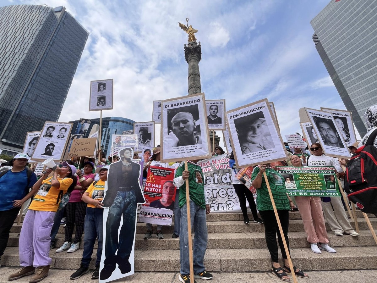 Madres buscadoras marchan en CDMX este 10 de mayo