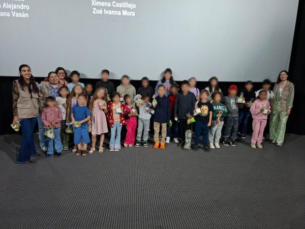 Organiza CEJUM con apoyo de La Norteñita y Cinépolis, función de cine para Niñas, Niños y Adolescentes