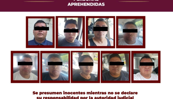 Detienen a nueve policías de Progreso de Obregón, Hidalgo, por homicidio