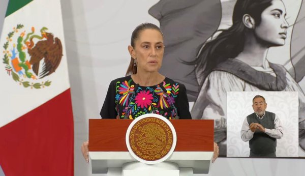 Recuerda Sheinbaum en la mañanera casos de robo de agua; entre ellos las presas de Duarte