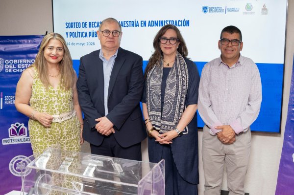 Fortalecen SFP y UACH profesionalización en servicio público con becas de maestría