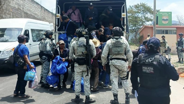 Pobladores de Xicotlán retornan a su comunidad tras contener actos de violencia en Chilapa, Guerrero