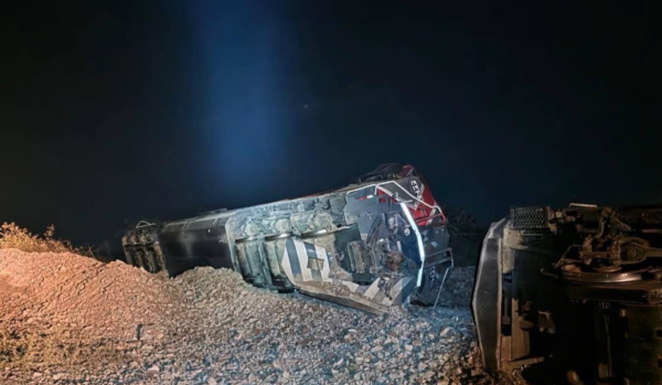 Dos locomotoras de Ferrosur se descarrilaron en Cumbres de Acultzingo, Veracruz