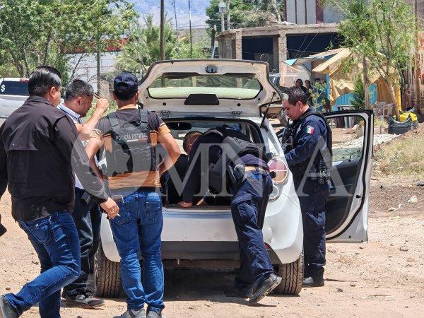 Persecución termina con tres detenidos al sur de la ciudad