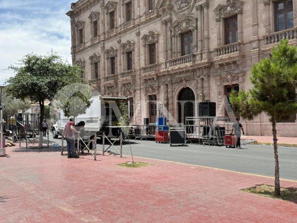 Cierran calles del Centro de Chihuahua previo a marcha de esta tarde