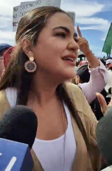 Andrea Chávez rechaza comparación entre Chihuahua y Sinaloa