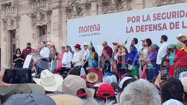 Ariadna Montiel acusa al PAN de traicionar la soberanía nacional durante acto de Morena en Chihuahua